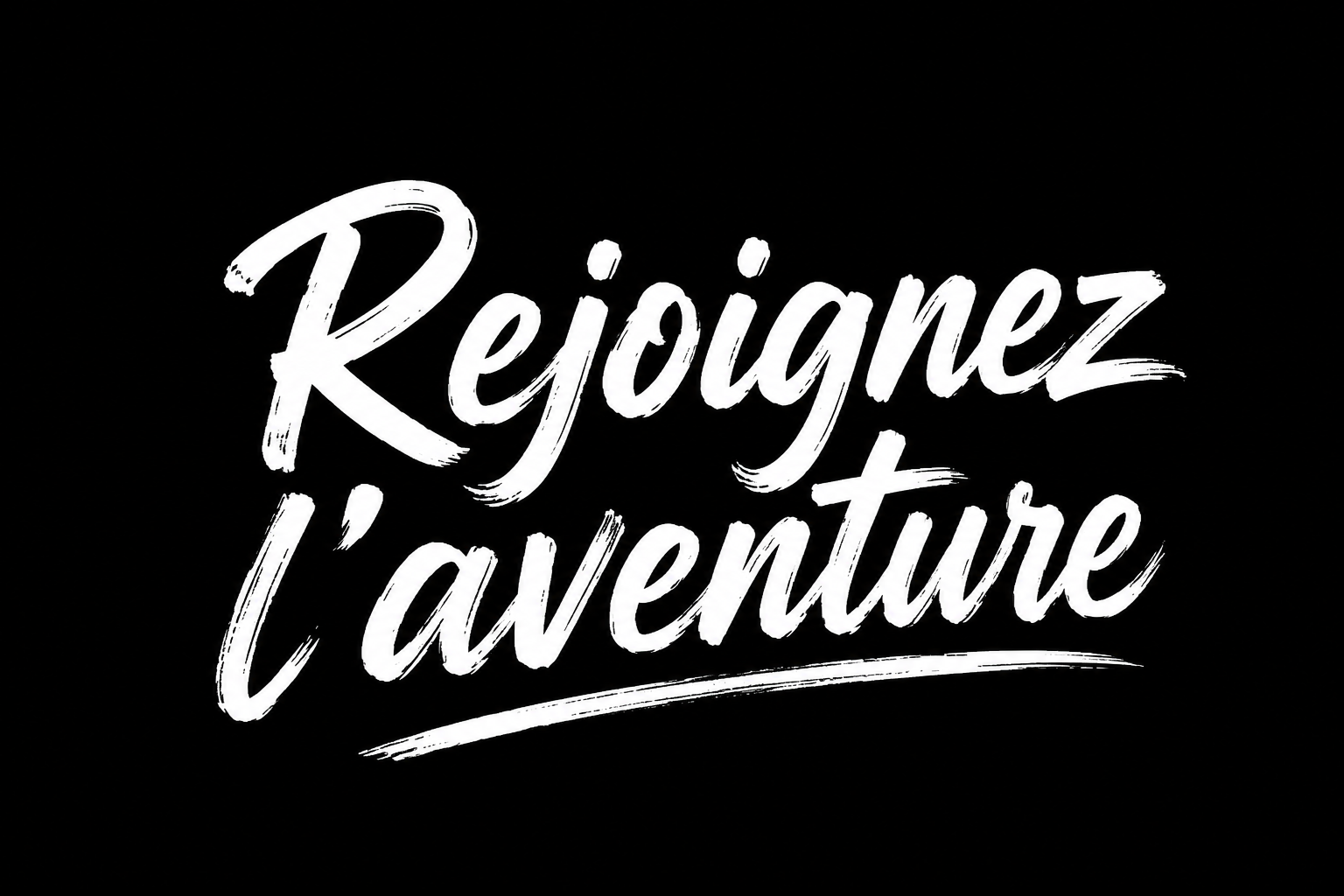 Et pourquoi pas vous ?